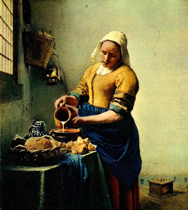 mjolkpigan, Jan Vermeer